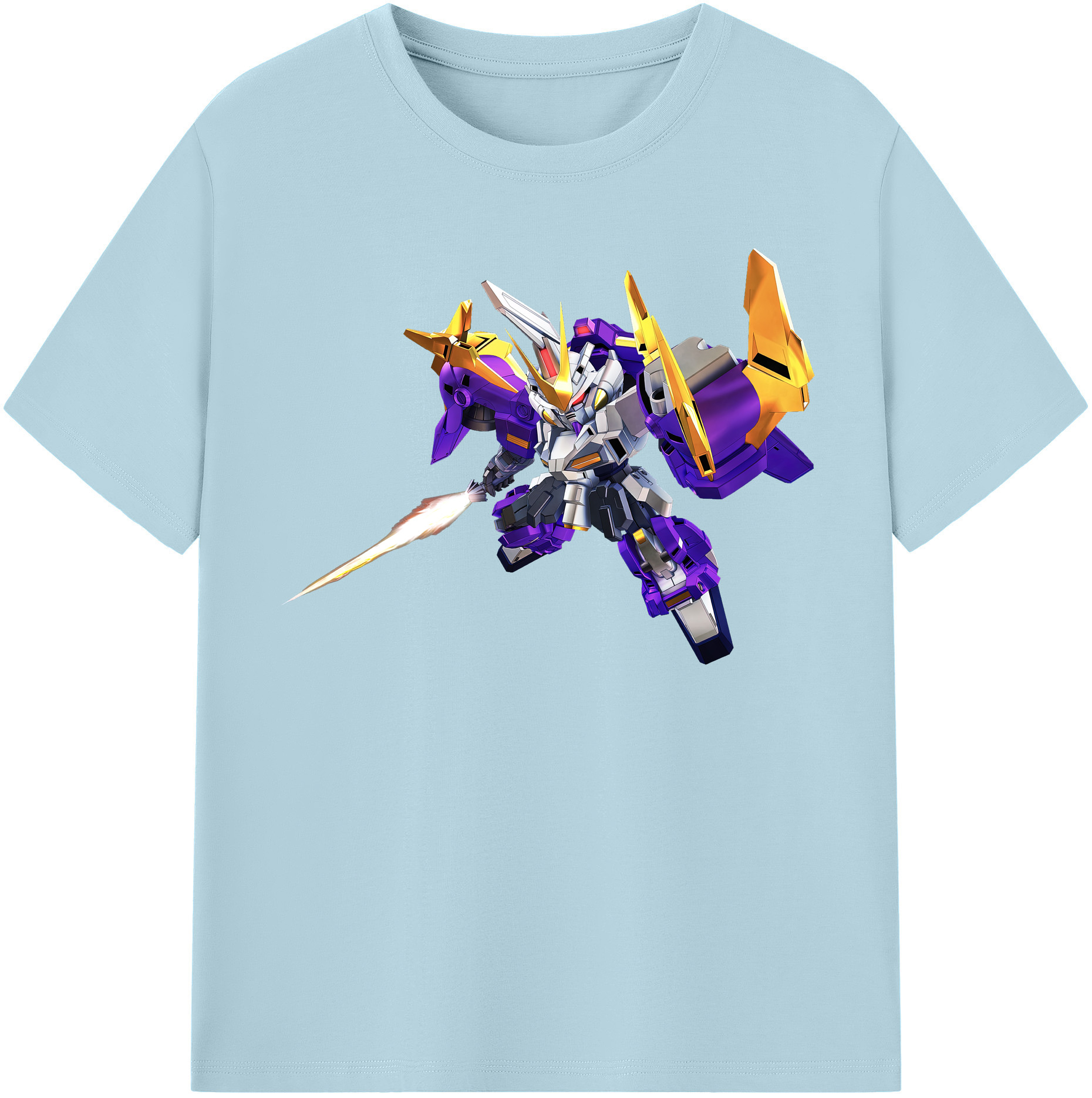 （画像用） 機動戦士ガンダム Mobile Suit Gundam 綿100％半袖Tシャツ（フロントプリント）